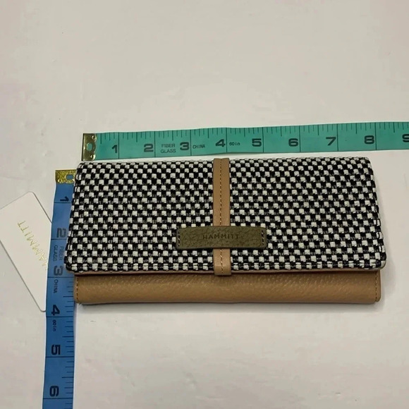Hammitt Wallet Benjamin Raffia NWT - Picture 4 of 8